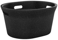 Tatay Baobab Panier à linge 35l Noir