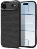 Spigen Liquid Air Hoesje Geschikt voor Apple iPhone Air - Back Cover Flexibel TPU Matte Zwart