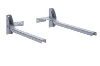 Sauvic Grijze opvouwbare muur kleding Airer