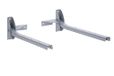 Sauvic Grijze opvouwbare muur kleding Airer