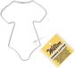 Wilton Koekjesuitsteker Baby Shirt - 9.5 cm