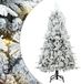 vidaXL Kunstmatige Kerstboom met 150 LED Groen 120 cm PE en PVC
