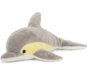 Semo Plush En Zoo Semo Dolfijn knuffel - grijs - 33 cm