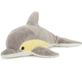 Semo Plush En Zoo Semo Dolfijn knuffel - grijs - 33 cm