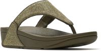 FitFlop Lulu Shimmerglitz tongs VERDE - Taille 37