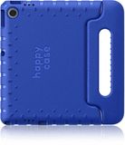 HappyCase Housse de tablette pour enfants Convient pour Lenovo Tab M11 | Housse adaptée aux enfants | Housse de protection | Housse pour enfants | avec poignée et support | Bleu foncé