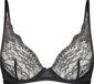 Hunkemöller Dames Lingerie Niet-voorgevormde beugel bh Isabelle - Zwart - maat D75