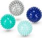 Gymtek® Set de balles de massage - 4 pièces - PVC - Multicolore