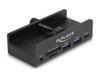 DeLOCK 64285 interface hub USB 2.0 Type-A 5000 Mbit/s Zwart
