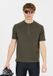 ENDURANCE Elang Heren Fiets T-shirt Korte Mouw Donkergroen Polyester Maat S