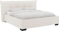 Goossens Bedframe Bolzano, 160 x 200 cm Stof Oasis natural 01