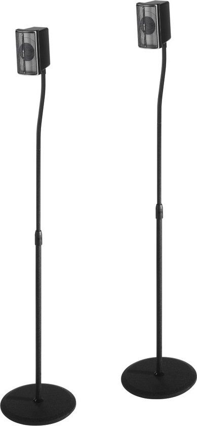 Hama Luidsprekerstandaard - Universeel - Zwart