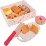 Bigjigs houten kistje met snijbrood