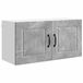 vidaXL Wandkast PORTO Beton Grijs 80 x 31 x 40 cm Bewerkt Hout