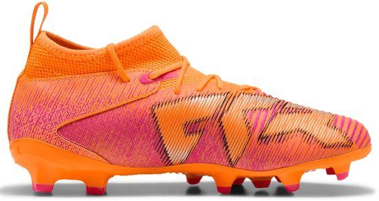 Puma Future 8 Match Fg/Ag Jr Voetbalschoenen - Oranje - Maat 35.5