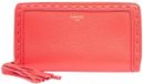 Lancel Portemonnee Leer Rood Vrouwen Volwassenen