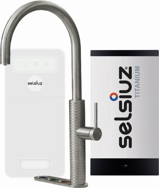 Selsiuz kranen Selsiuz by Gessi 5 in 1 RVS 350371 - RVS - Single boiler en Cooler