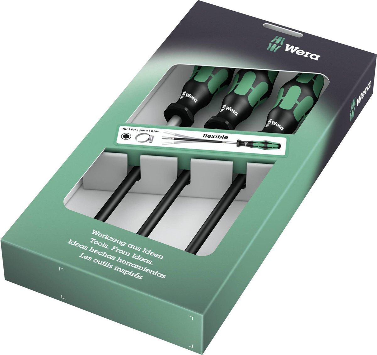 Wera 391/3 Hose Clamp Screwdriver Set