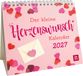 Mini-Kalender Groh Verlag Mini-Kalender 2027: Der kleine Herzenswunschkalender