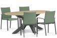 Lifestyle Garden Furniture Lifestyle Lifestyle Brandon/Brookline 200 cm dining tuinset 5-delig