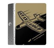 Musicskins Benny Gold Glider voor Seagate FreeAgent Desk