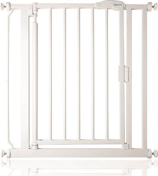 Safetots Self Closing Klemhek, Traphekje, 61cm - 66,5cm, Wit