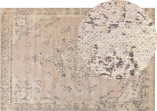 MATARIM - Vloerkleed - Beige - 200 x 300 cm - Katoen