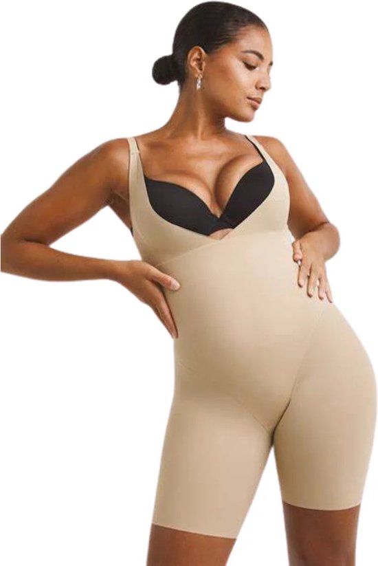 Maidenform Take Inches Off WYOB Singlet - Beige - S