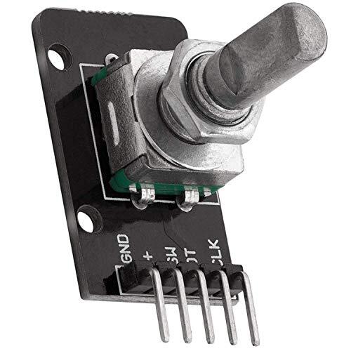 AZ Delivery KY-040 Drehwinkelgeber Drehgeber Rotary Encoder Modul compatibel met Arduino Inclusief E-Book!