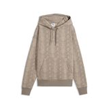 PUMA Hoodie met 'Snake Pack'-print voor dames M, Mouse Gray Beige