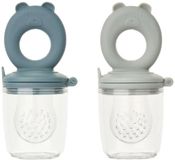 Liewood Fingerfeeder - Miranda Bear - Whale Blue/Dove Blue - 2 Stuks