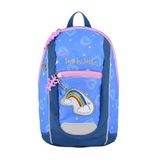 Step by Step Rugzak Kiga Mini Backpack 6L Rainbow Lui Blauw