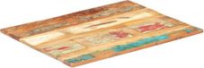 vidaXL Tafelblad Rechthoekig 70x80 cm Massief Gerecycled Hout