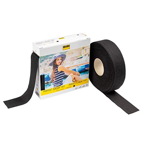 Vlieseline de Freudenberg Freudenberg 53429780 - naadloze zoom T40 zwart 50 m, 4 cm x