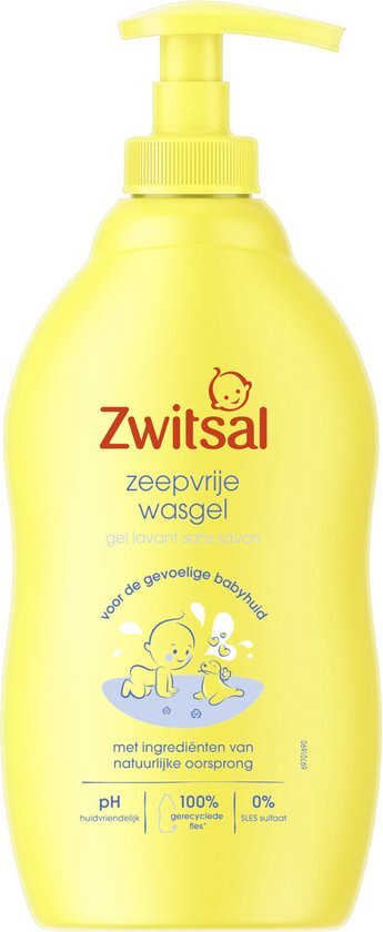 Zwitsal - Zeepvrije Wasgel - 400ml