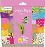 Clairefontaine Origami papier Bubbles, 60 vel 70g 20 x 20 cm - met motief