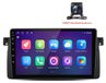 Android autoradio met achteruitrijcamera voor BMW 3-serie E46 (1998-2006), draadloze CarPlay en Android Auto, 8-core processor, 6+128GB geheugen, 4G LTE, GPS-navigatie, 9-inch scherm