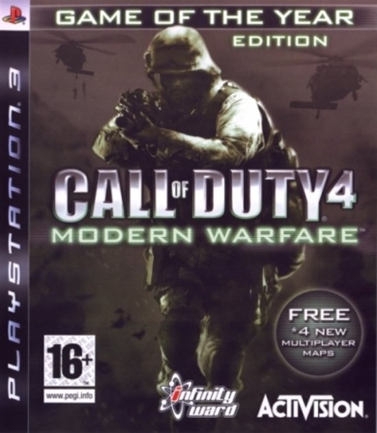 Activision Call Of Duty 4: Modern Warfare - Game Of The Year Editie Platinum Edition