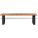 Banc en bois massif d'acacia 160 cm