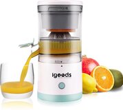 Igoods Elektrische Citruspers - Sinaasappelpers - Juicer - Wit