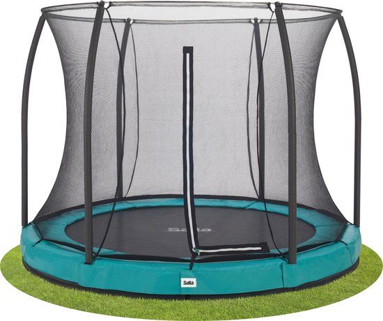 Salta Comfort Edition Ground - inground trampoline met veiligheidsnet - ø 213 cm - Groen