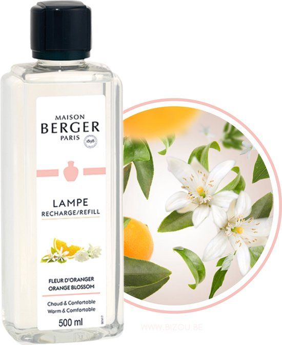 Lampe Berger Navulling - Fleur d'Oranger - 500 ml