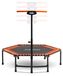 Trampoline Fitness Trampoline - Poignée réglable - Suspension élastique - Cadre robuste