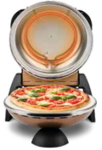 G3 Ferrari Delizia Pizza Oven - 1200W - Black/Bronze