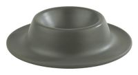 APS-Germany APS Eierdopjes - Melamine Eierdop Houder voor Ontbijt - Stapelbaar - Grijs - 4 stuks