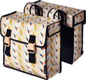 Basil Triangle Double Bag - Dubbele Fietstas - 35 l - Multicolor