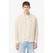 Lacoste casual overhemd lichtgeel