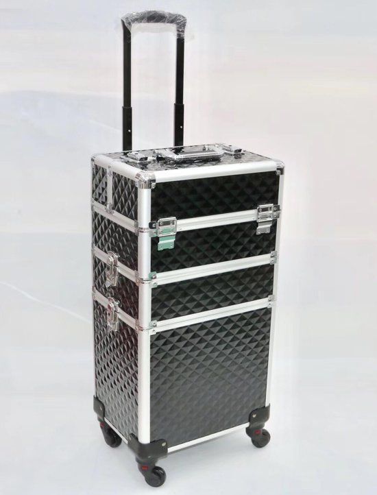 Guardian Beauty 3 in 1 Aluminium Beauty Case Trolley