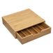Well Home capsulehouder met 1 lade van bamboe, 34,5 x 30,5 x 8 cm