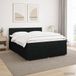 vidaXL Lit plateforme avec matelas, noir, 140 x 200 cm